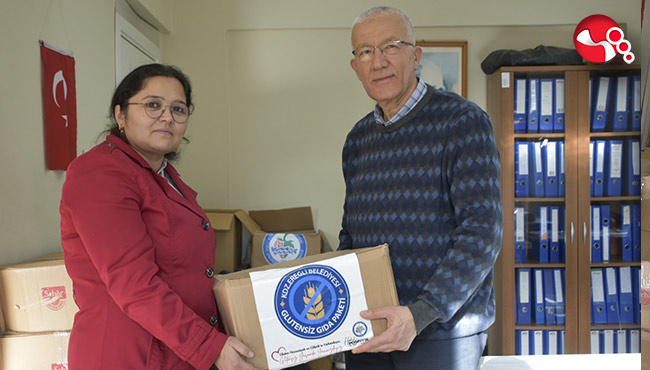 Çölyak hastalarına glütensiz gıda desteği...