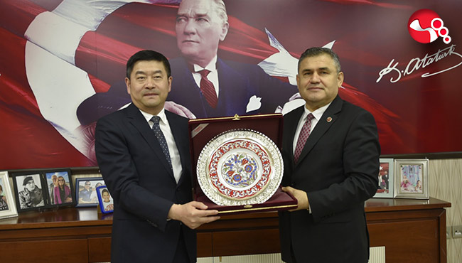 Kardeş Kent Jinhua Heyetinden Kdz. Ereğli Belediyesi’ne ziyaret...