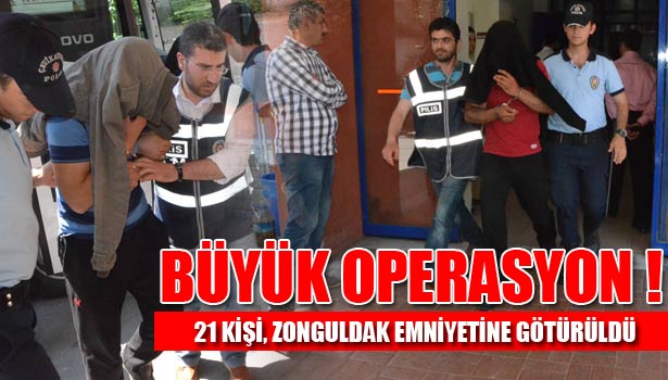 3 İLDEKİ UYUŞTURUCU OPERASYONU