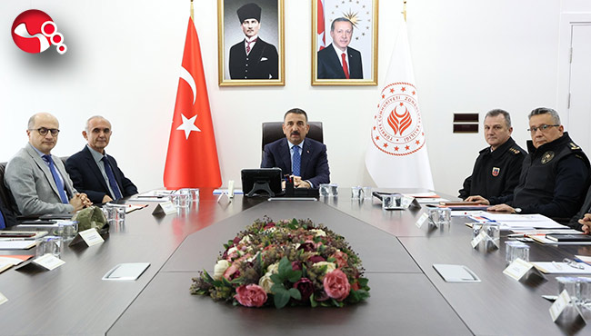 Vali Hacıbektaşoğlu başkanlığında toplandı