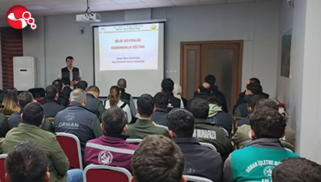 Bilgi güvenliği ve farkındalık eğitimleri tamamlandı