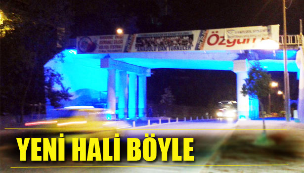 KÖPRÜ ALTI RENKLENDİ