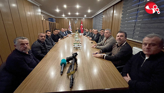 Başkan Posbıyık Başkanlığında değerlendirme toplantısı...