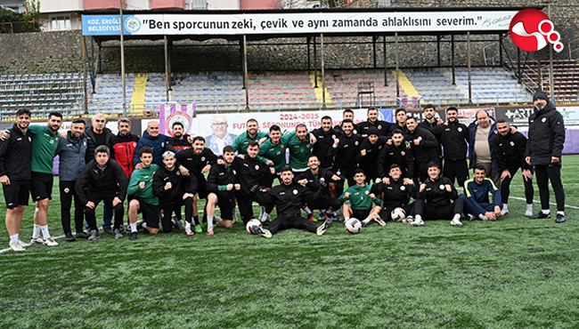 Olaylı maçta kazanan Kdz.Ereğli Belediyepor...