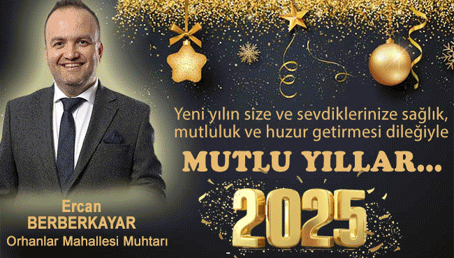 Yeni yılınız kutlu olsun…