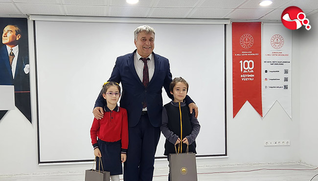 Bakan Tunç'un hederi öğrencilere ulaştırıldı