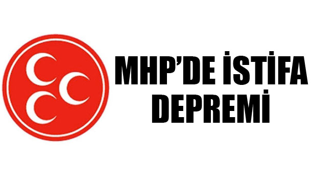 MHP'DE BAŞKAN YARDIMCISI İSTİFA ETTİ
