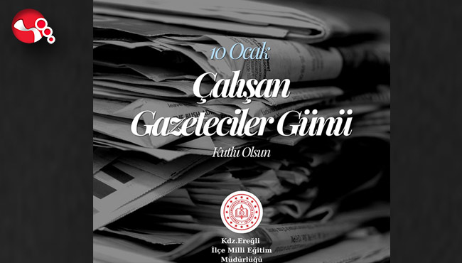 İlçe MEM Harun Akgül gazetecileri kutladı
