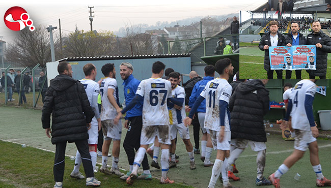 Galibiyeti Asaf Ali Özkan'a hediye ettiler