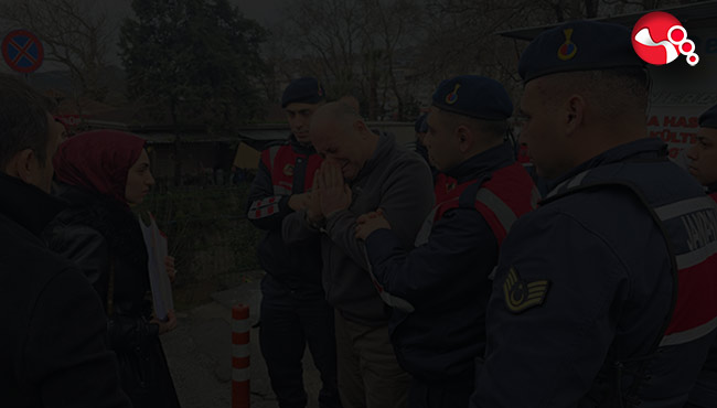 KAZA ANINI ANLATIRKEN GÖZYAŞLARINA BOĞULDU!...