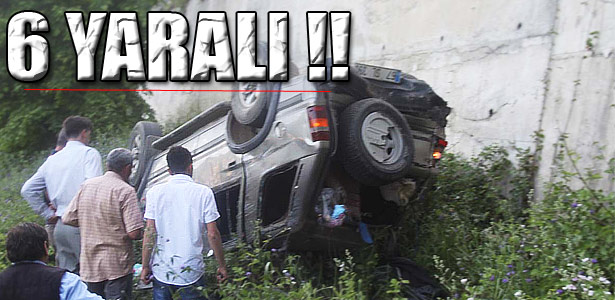 30 METRELİK ŞARAMPOLE YUVARLANDI