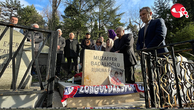 Eski futbolcu Muzaffer Badalıoğlu dualarla anıldı