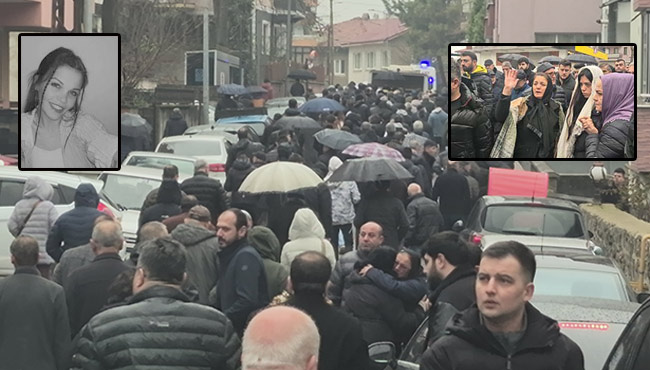 1,5 ay önce sarılarak yolladığı kızını öpücüklerle son yolculuğuna uğurladı