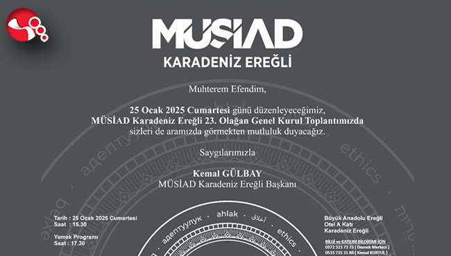 MÜSİAD 23. Genel Kuruluna davetlisiniz...