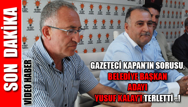 ERDOĞAN, BELEDİYE BAŞKANLIĞINA ADAY MI?