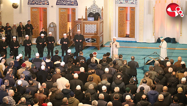 Diyanet İşleri Başkanı Erbaş, Zonguldak'lılarla Miraç Kandil'ini kutladı