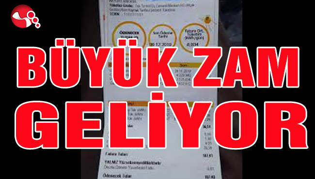 1 Şubattan itibaren büyük zam geliyor