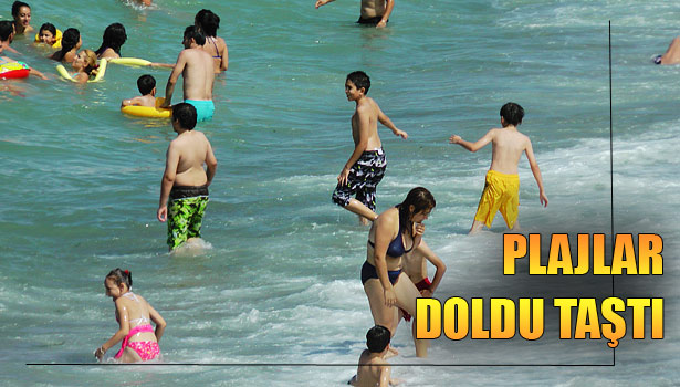 AKÇAKOCA SAHİLLERİ DOLDU