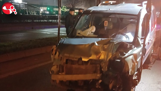 Karşı şeride geçti!...