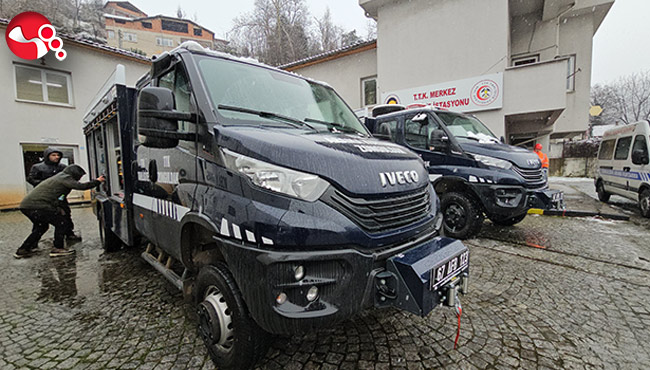 Kahraman madencilere iki yeni araç...