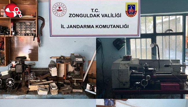 Silah Atölyesi tespit edildi....