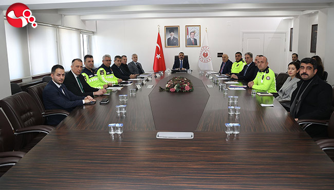Trafik Güvenliği Toplantısında alınan kararlar…