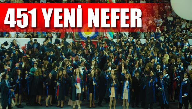 BEÜ EREĞLİ'DE 451 ÖĞRENCİ MEZUN ETTİ