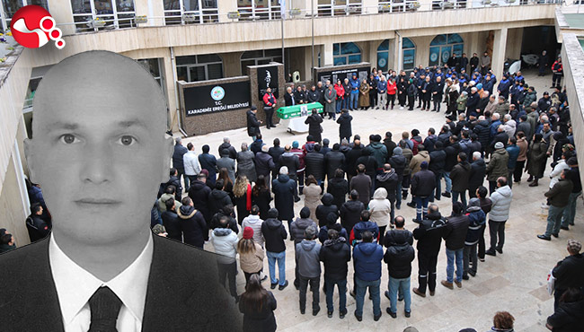 Belediye Personeli son yolculuğuna uğurlandı…