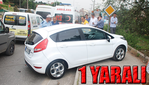 EREĞLİ'DE TRAFİK KAZASI