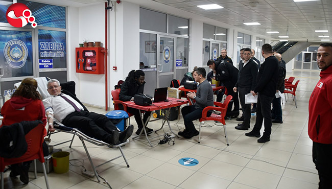 Belediye personeli kan verdi