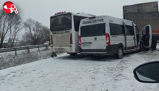 Zincirleme trafik kazası…