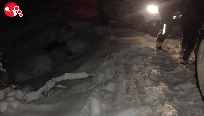 Yoğun kar yağışı hayatı olumsuz etkiledi…