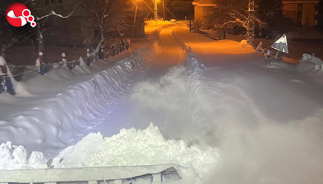 Kapanan 158 köy yolunu açma çalışmaları sürüyor