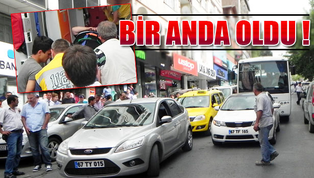 TRAFİK KAZASI: 1 YARALI