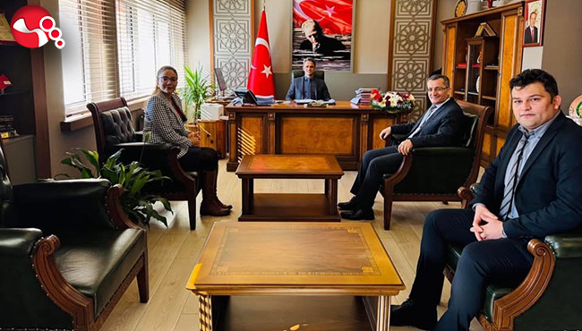 Kaymakam Adem Kaya, Vergi Haftası'nda misafirlerini ağırladı