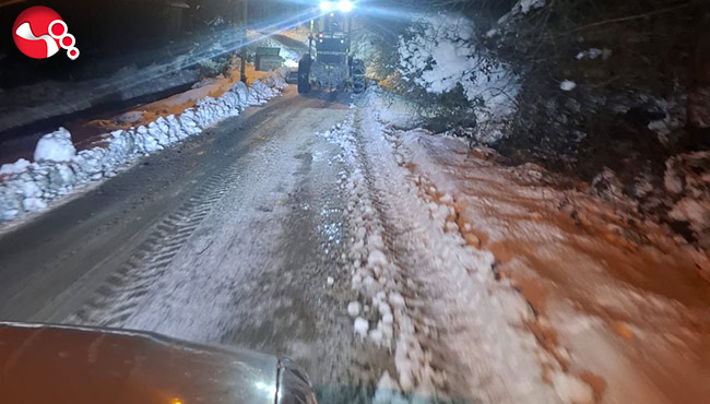 Kapalı köy yolu kalmadı