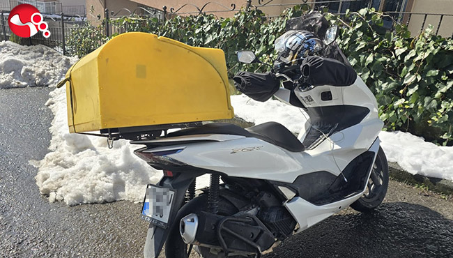 Motosiklet kazası: 1 yaralı