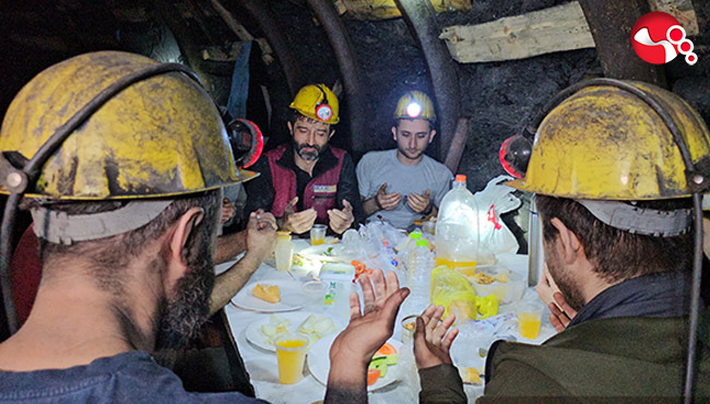 Yerin metrelerce altında ilk sahur!....
