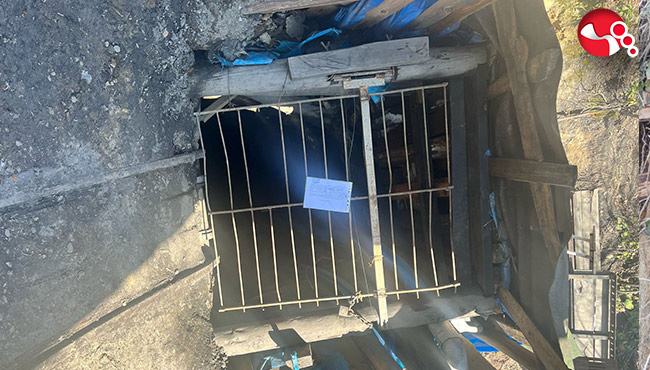 Ruhsatsız maden ocakları mühürlendi