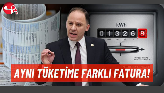 Tüketim Aynı Fatura Farklı!