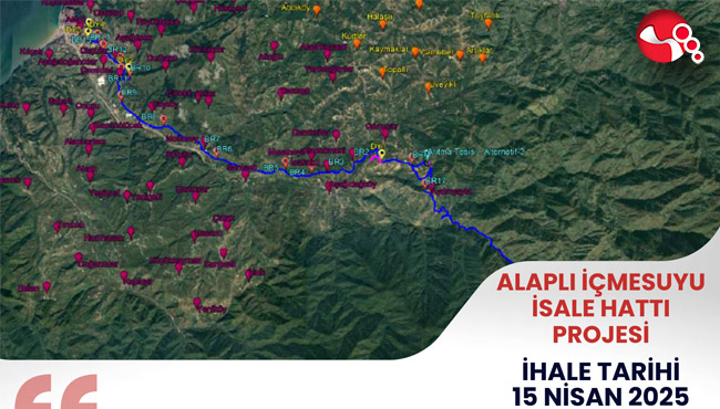 Karadeniz Ereğli ve Alaplı içme suyu ihale tarihi belli oldu