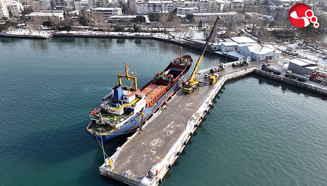 Liman hizmet vermeye başladı...