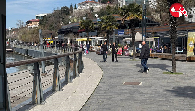 Vatandaşlar sahile akın etti