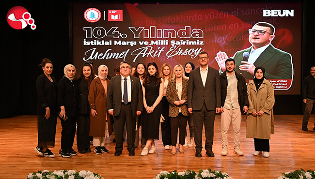 "104. yılında İstiklal Marşı ve Millî Şair Mehmet Âkif Ersoy" anıldı