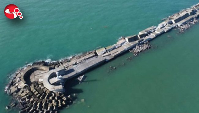 Ereğli Limanı Kuzey Mendireği onarılıyor...