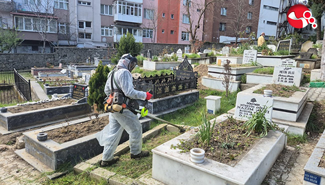 Kdz. Ereğli Şehir Mezarlığında bayram temizliği...