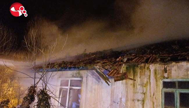 Çatı yangını!....