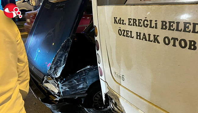 Karşı şeride geçti….