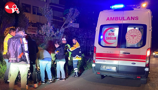 Su kanalına düştü