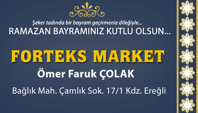 Ramazan Bayramınız Kutlu Olsun..